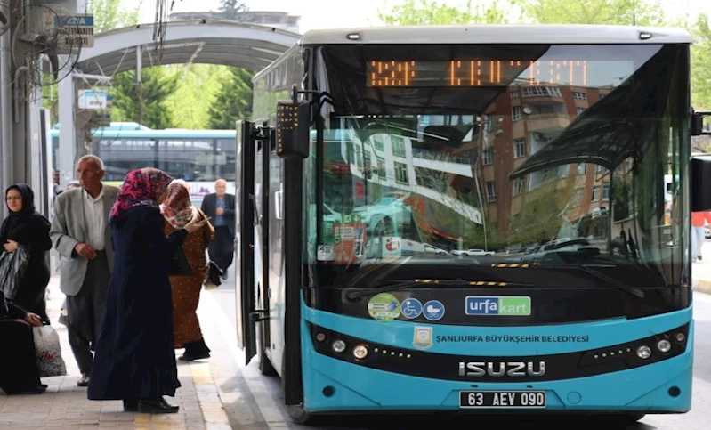 Ramazan Bayramında Şanlıurfa’da Ulaşım 3 Gün Ücretsiz