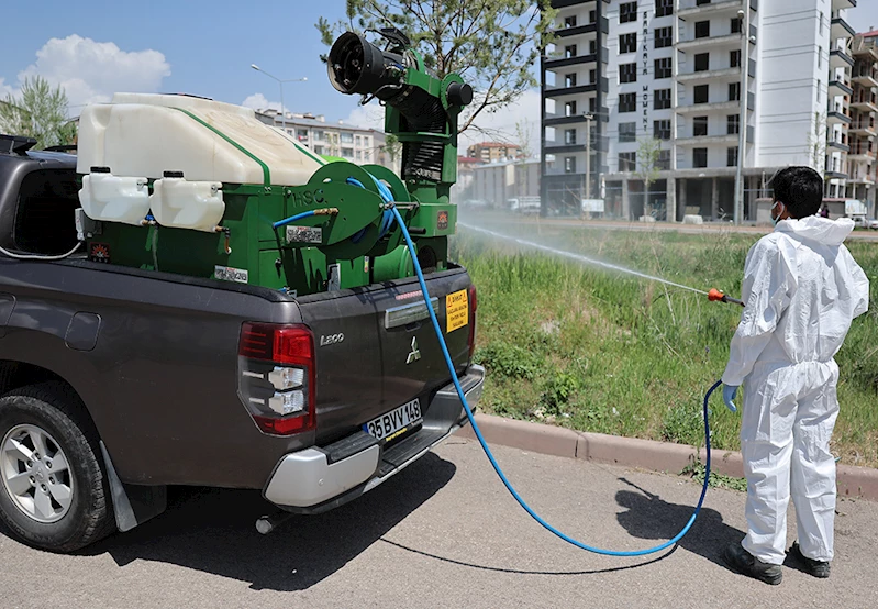 HAŞERE İLE MÜCADELE ÇALIŞMALARI DEVAM EDİYOR…