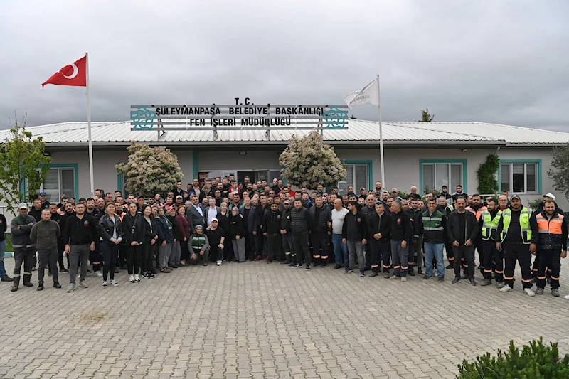 Başkan Nallar Belediye Emekçilerinin İşçi Bayramını Kutladı