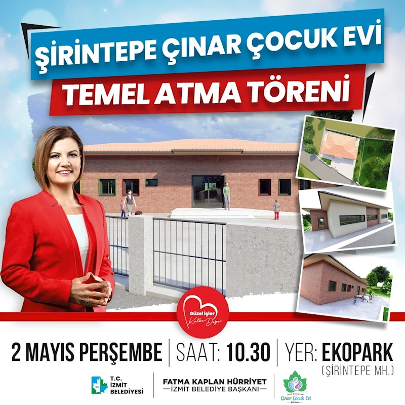 İZMİT BELEDİYESİ, ŞİRİNTEPE’DE 6’NCI KREŞİN TEMELİNİ ATACAK