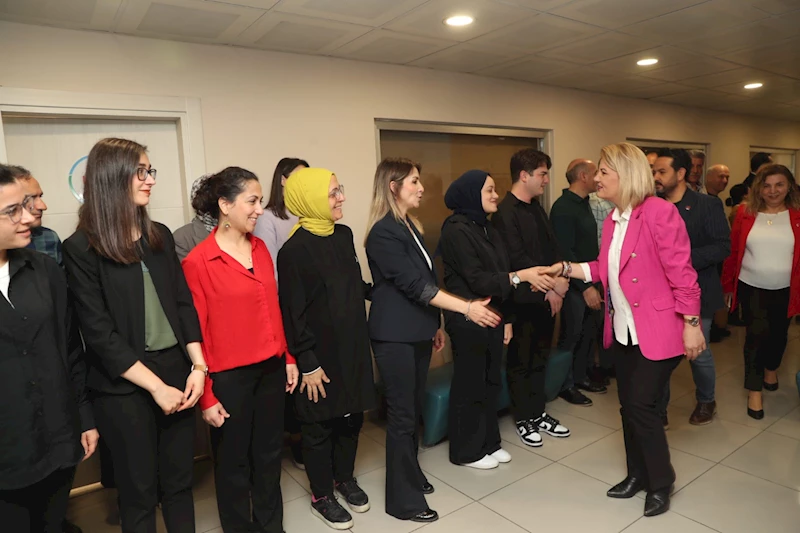 BAŞKAN HÜRRİYET VE EKİBİ, MESAİYE PERSONELİ ZİYARET EDEREK BAŞLADI