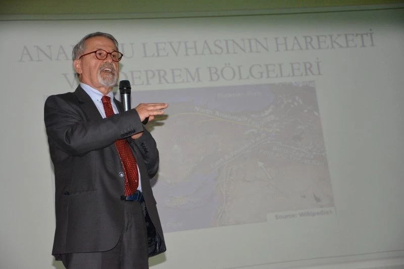 Prof. Dr. Naci Görür’den Deprem Riskine Dikkat Çeken Konferans
