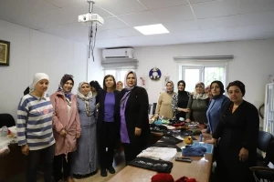 Eş Başkan Bucak, Kadın Yaşam Merkezlerini ziyaret etti
