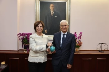 REKTÖR ÖZCAN’DAN BAŞKAN ÜNLÜCE
