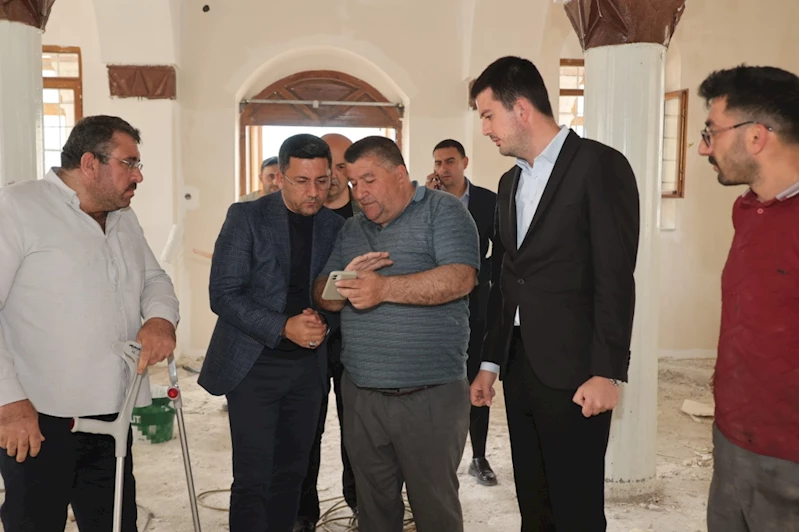 Aşağı Beddik Camii’nde Restorasyon Çalışmaları Başladı