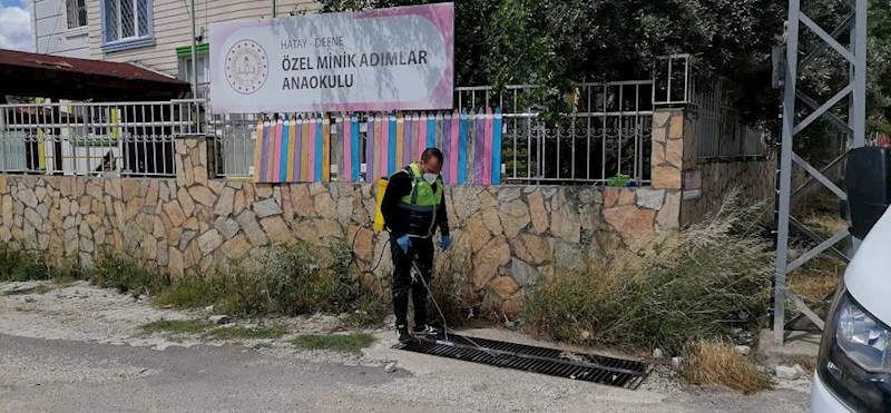 HBB, HAFTANIN HER GÜNÜ 7/24 ÇALIŞARAK İLAÇLAMA YAPIYOR