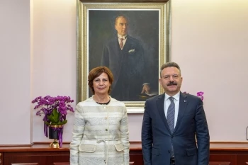 VALİ AKSOY’DAN ÜNLÜCE’YE ZİYARET