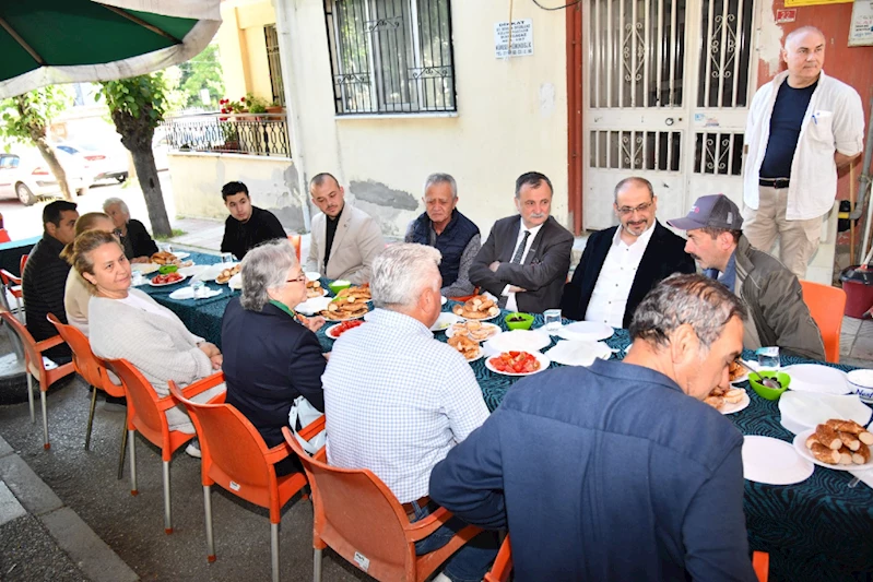 BAŞKAN BALABAN AKMESCİT SAKİNLERİ İLE BULUŞTU