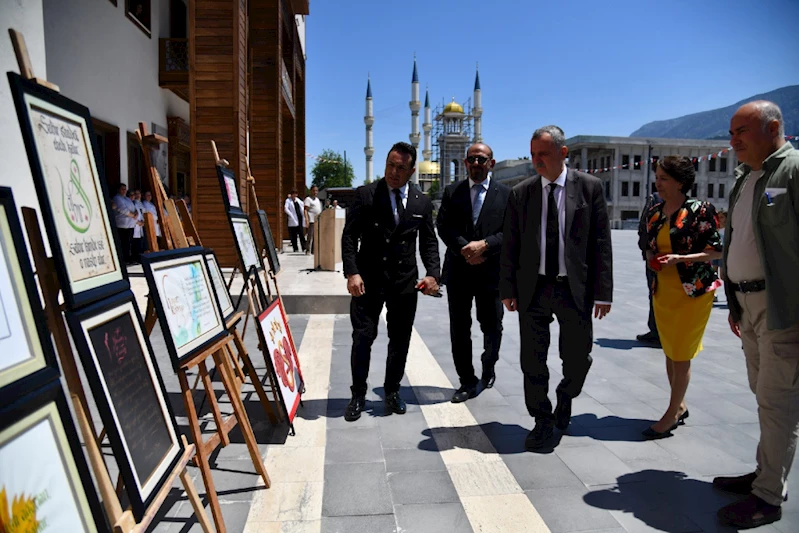 TOKİ 2 KÜLTÜR VE SANAT MERKEZİ KURSİYERLERİNİN ESERLERİ GÖRÜCÜYE ÇIKTI