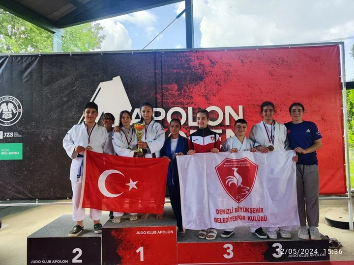 Büyükşehir Judo Takımı Slovenya’dan derece ile döndü