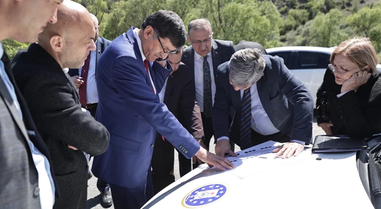 BELEDİYE BAŞKANIMIZ EYÜP KAHVECİ ILICA’DA İNCELEMELERDE BULUNDU