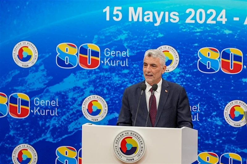Ticaret Bakanı Ömer Bolat, TOBB Genel Kurulu