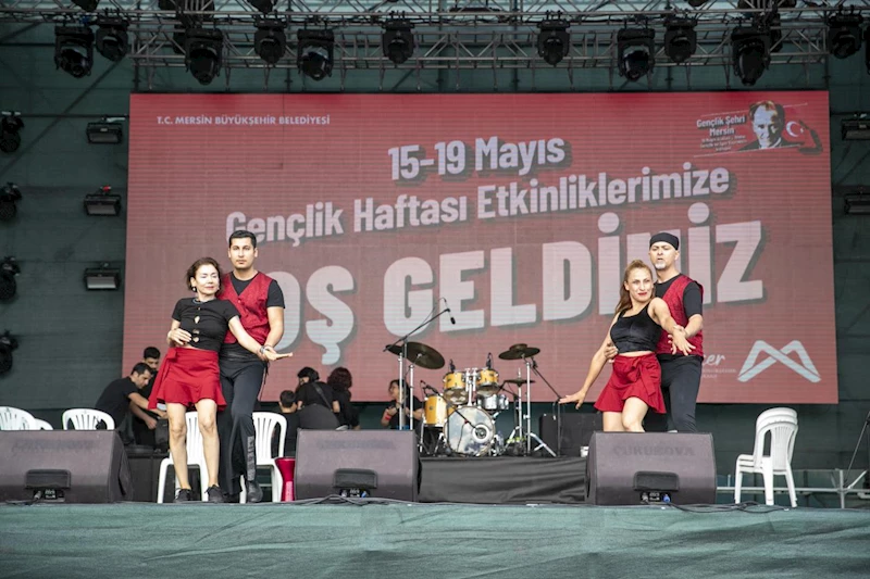 Gençlik Kenti Mersin’de Gençler Genç Olmanın Tadını Çıkarıyor