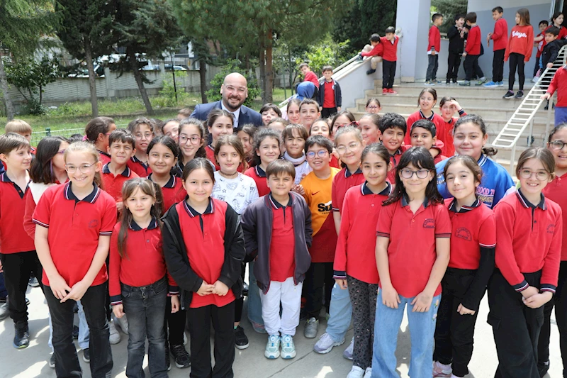 Başkan Türkel ‘Geleceğin Yazarları’ ile bir araya geldi