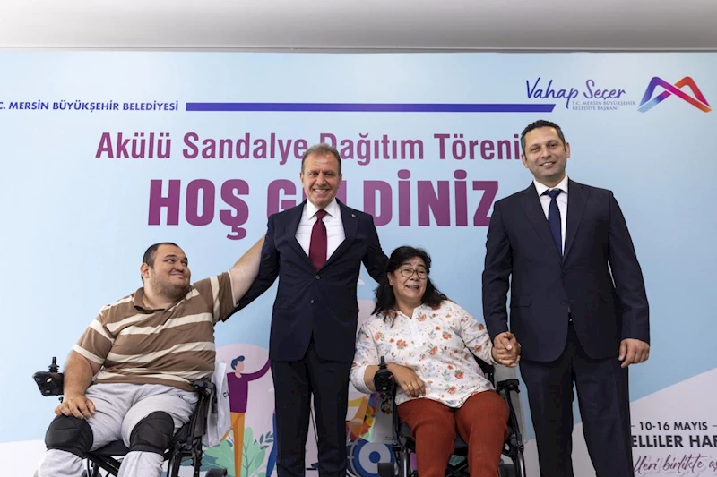 Başkan Seçer, Akülü Sandalye Dağıtım Töreni’ne Katıldı