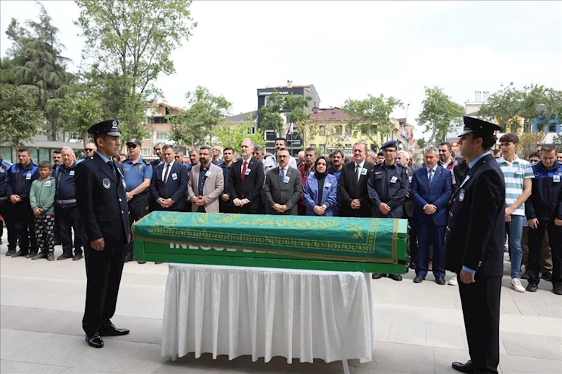 Vefat Eden Zabıta Memuru Mustafa Şengün İçin Tören Düzenlendi