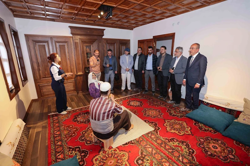 BASIN MENSUPLARI, MÜZE MERAM’A HAYRAN KALDI