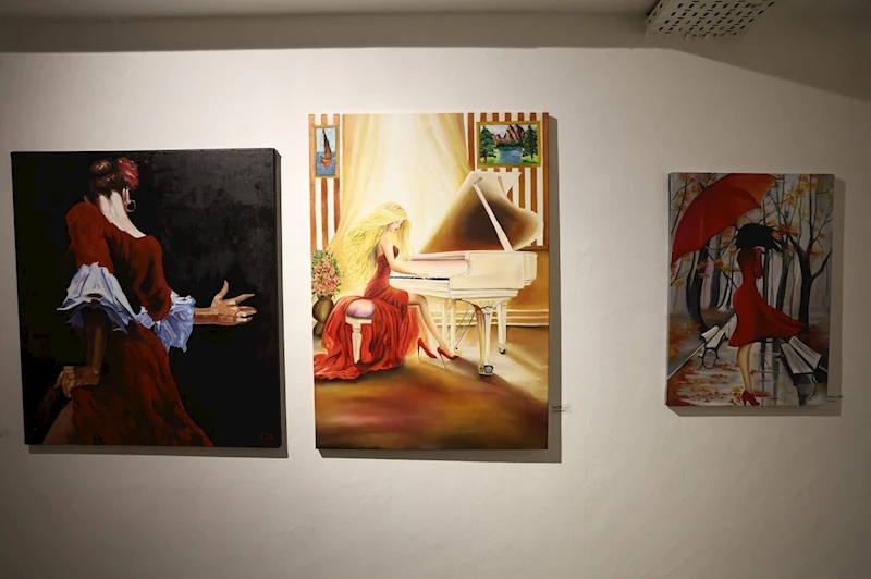 El emeği eserler Nilüfer Sanat Atölyeleri sergisinde izlenime açıldı