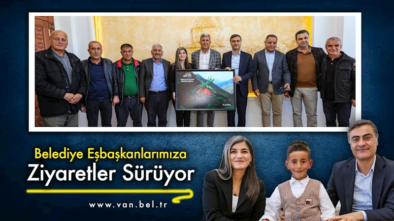 Belediye Eşbaşkanlarımıza Ziyaretler Sürüyor