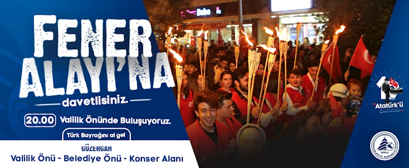 Haydi Bolu Fener Alayı Yürüyüşüne