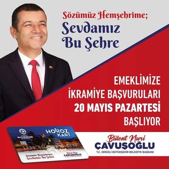 Başkan Çavuşoğlu’ndan emeklilere müjde