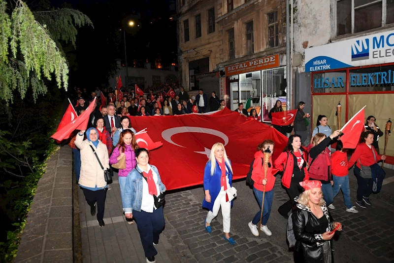Ortahisar Belediyesi tarafından, ‘Fener Alayı’ düzenledi