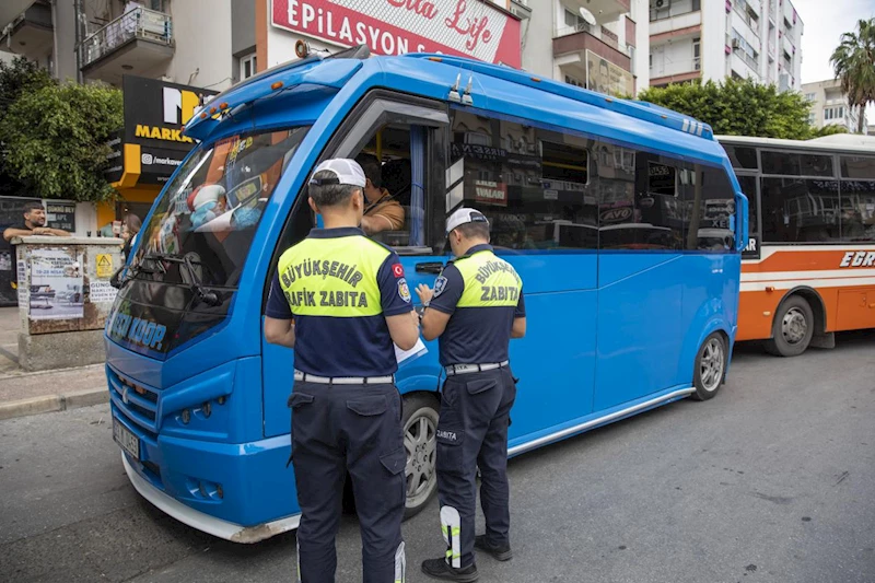 Büyükşehir Zabıtası Yolcu Güvenliği İçin Denetimleri Sıklaştırdı