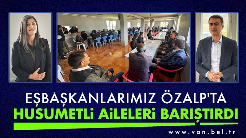 Eşbaşkanlarımız Özalp