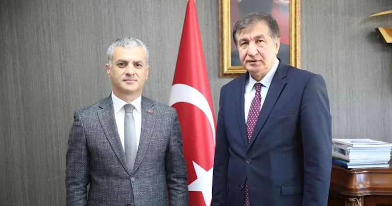 BAŞKANIMIZ TİSKİ GENEL MÜDÜRLÜĞÜNE HAYIRLI OLSUN ZİYARETİNDE BULUNDU