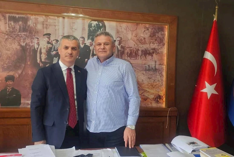 BAŞKANIMIZ TÜRKİYE YOL İŞ SENDİKASI GENEL SEKRETERİNİ ZİYARET ETTİ