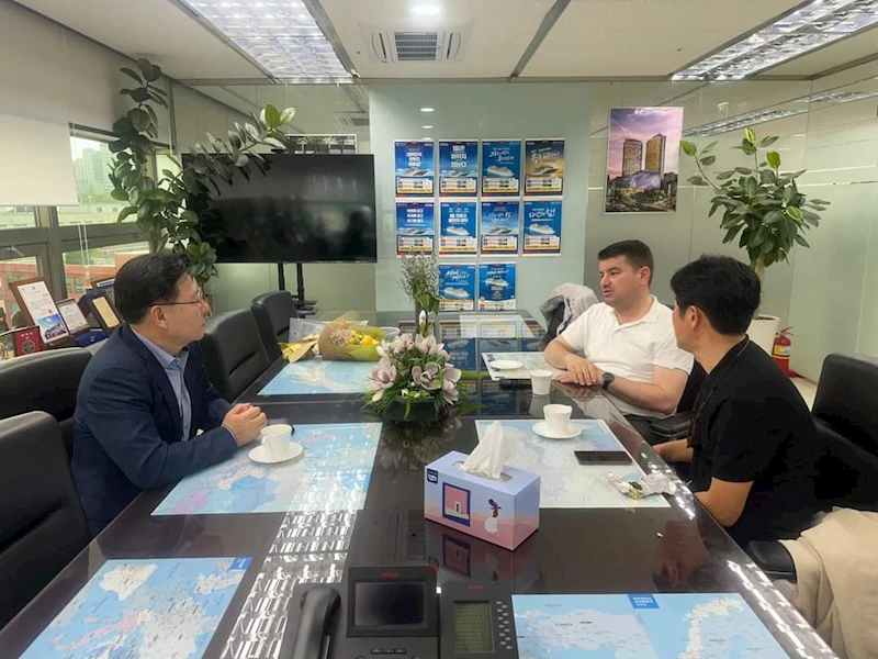 BELEDİYE BAŞKANI EVREN DİNÇER’İN GÜNEY KORE ZİYARETİ DEVAM EDİYOR