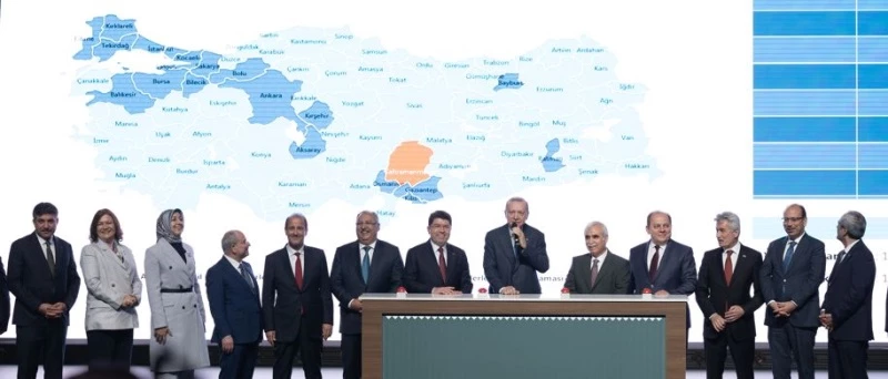 CUMHURBAŞKANI ERDOĞAN, ADLİ YARGI VE İDARİ YARGI KURA TÖRENİ