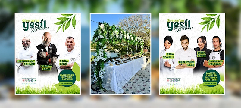 “GİRESUN’UN YEŞİL LEZZETLERİ YEMEK FESTİVALİ” HAZIRLIKLARI SÜRÜYOR