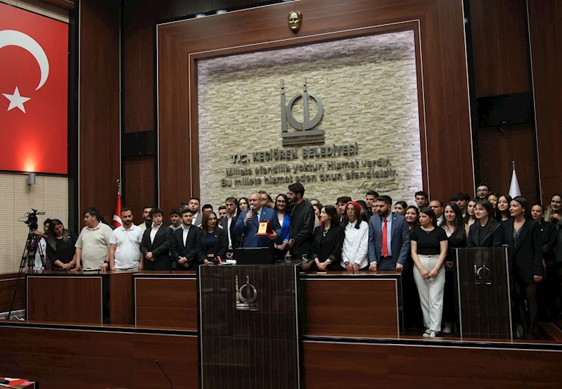 Keçiören Belediye Meclisi’nde söz gençlerde