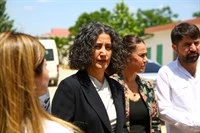 Eş Başkan Demir, Kızıltepe ilçesinde denetimlerde bulundu