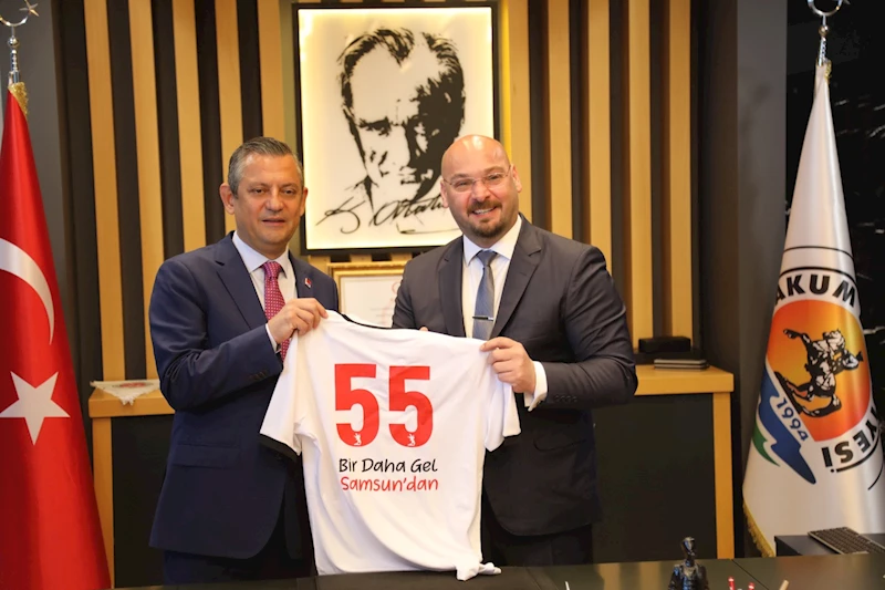 CHP Genel Başkanı Özgür Özel’den Başkan Türkel’e destek