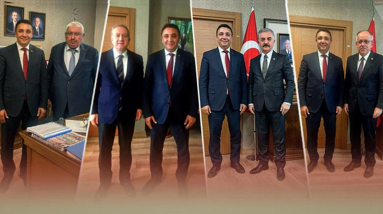 BAŞKANIMIZDAN GENEL MERKEZİMİZE ZİYARET