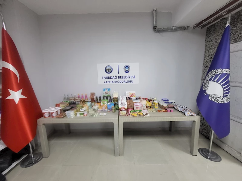 Emirdağ Belediyesi Zabıta Ekiplerimizden Marketlere Denetim