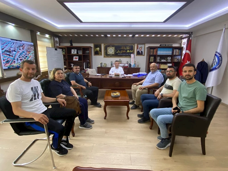 Mustafa Çekiç Ortaokulu’ndan Belediye Başkanımız Serkan Koyuncu’ya Ziyaret