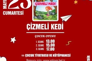ÇİZMELİ KEDİ ÇOCUKLARLA BULUŞACAK