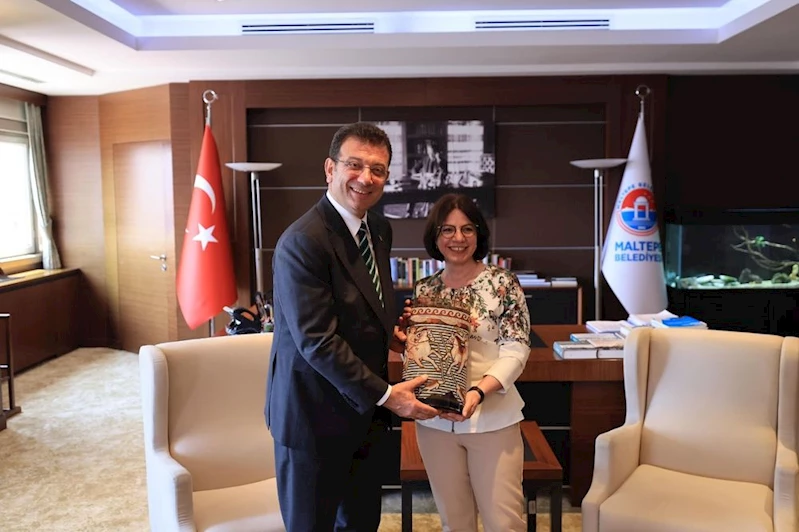 İMAMOĞLU’NDAN MALTEPE BELEDİYE BAŞKANI KÖYMEN’E TEBRİK ZİYARETİ