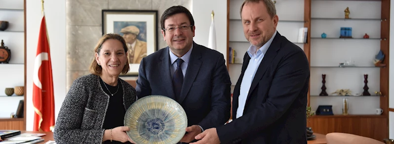 Başkan Erkek, Konuklarını Ağırladı