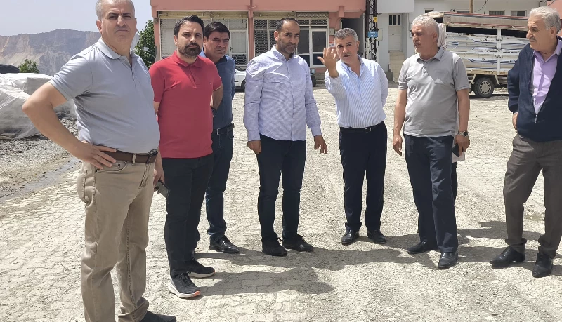 İLÇEMİZDE REZERV ALAN ÇALIŞMLARI BAŞLADI