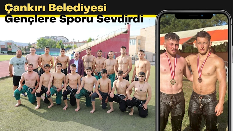 Çankırı Belediyesi Gençlere Sporu Sevdirdi