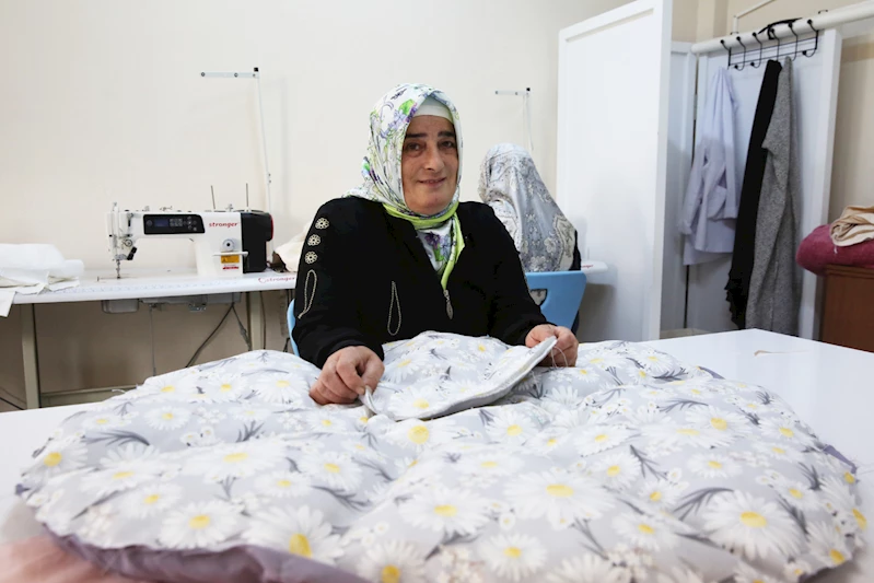 ESMEK’le hayata yeniden tutundu