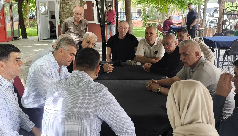 AK PARTİ GÖLBAŞI İLÇE BAŞKANI MAHMUT YALÇINKAYA  VE İL GENEL MECLİS ÜYESİ MEHMET IŞIKLARDAN  BELEDİYE BAŞKANIMIZA HAYIRLI OLSUN ZİYARETİNDE BULUNDULAR