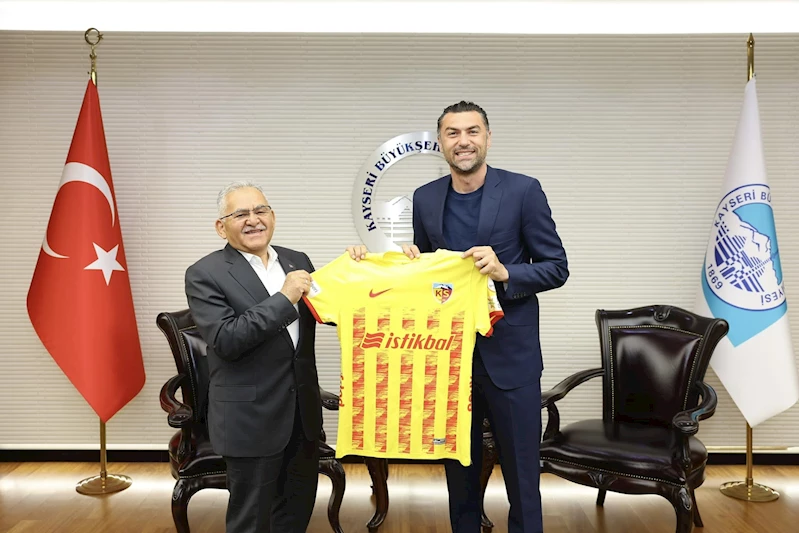 Başkan Büyükkılıç’a “Sarı Kırmızı” Ziyaret