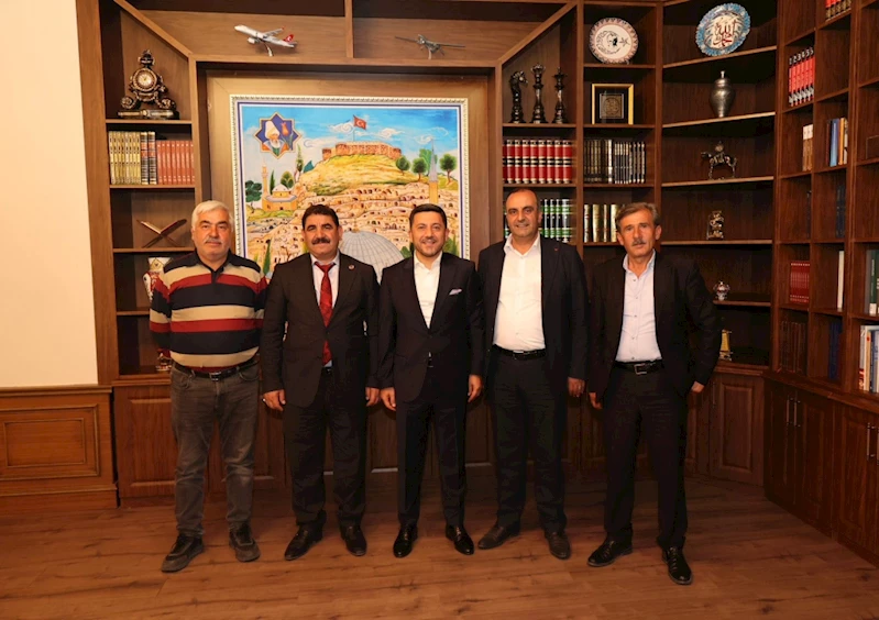 Horasan Belediye Başkanı Özdemir’den Başkan Arı’ya Ziyaret