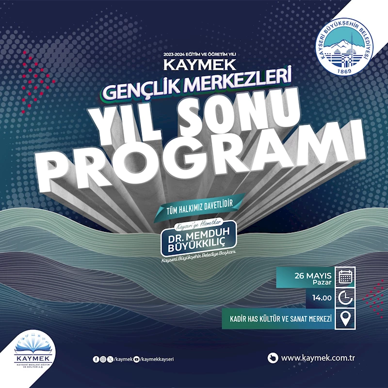 KAYMEK Gençlik Merkezleri, Bir Yılı Dolu Dolu Tamamladı