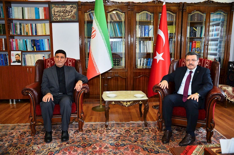 BAŞKAN GENÇ’TEN İRAN BAŞKONSOLOSLUĞU
